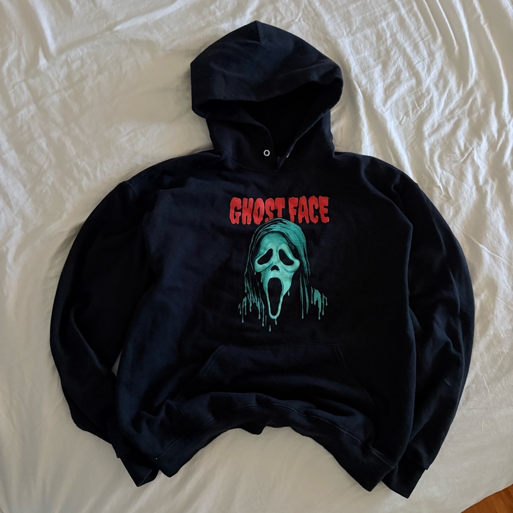 Ghost Face Black Hoodie